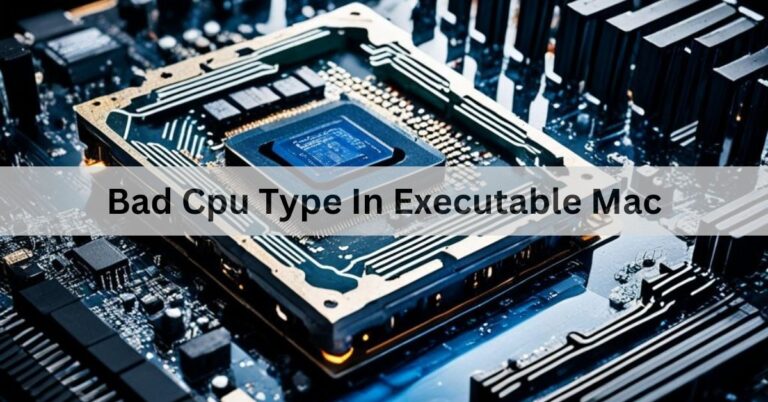 Bad Cpu Type In Executable Mac