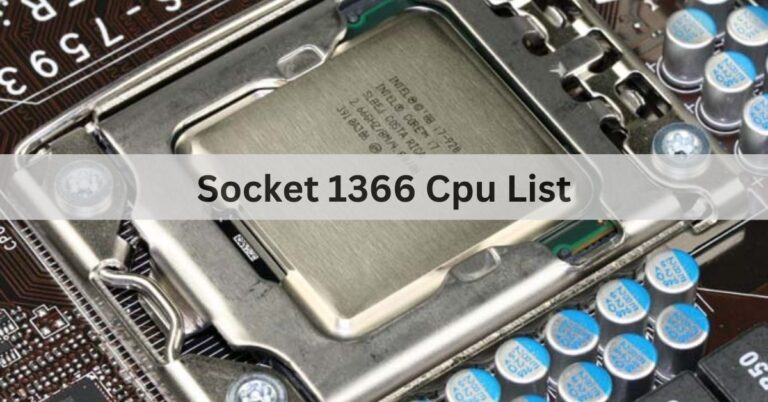 Socket 1366 Cpu List